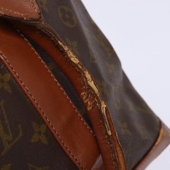 LOUIS VUITTON Monogram Sac Weekend PM Hand Bag M42425 LV Auth th6263 - Picture 12 of 16